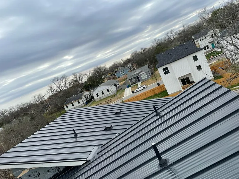 Standing seam metal roof panels with vents for Skylight Repair in Tavares